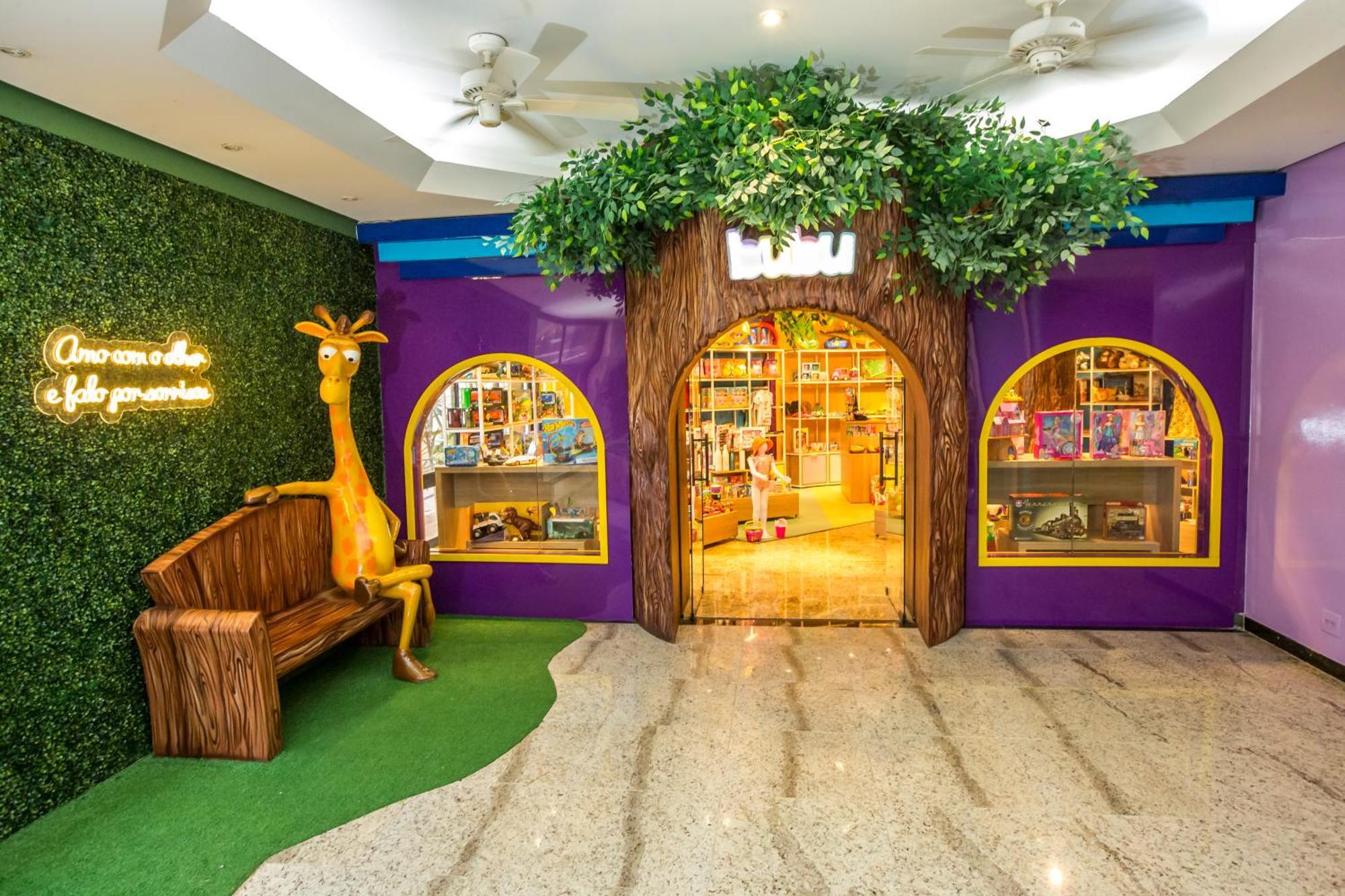 Blue Tree Thermas De Lins Resort Exterior photo The entrance of the children's library
